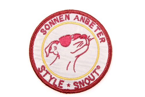 Sticker - Patch it! - Sonnenanbeter, 6cm