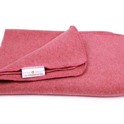 Coperta Cover Me - 100% Cotone Bio - Taglia S - Berry