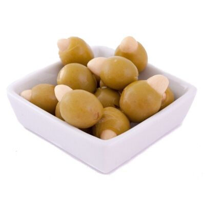 Oliven Manzanilla farcies aux amandes 3x2,4kg