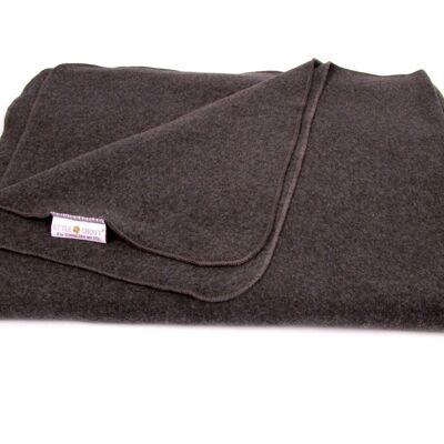 Coperta Cover Me - 100% Cotone Biologico - Taglia M - Grigio Scuro