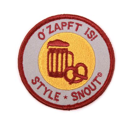 Stickers - Patch it! - O'ZAPFT IS!, 6cm