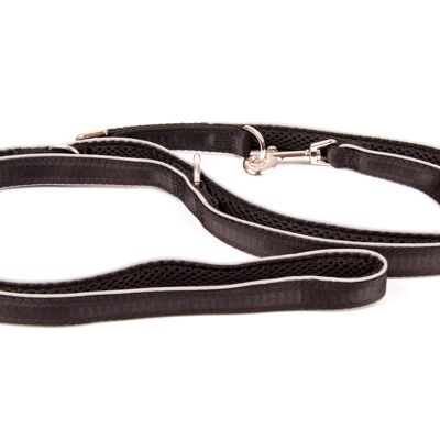 Dog leash Black-Black-Edition, M
