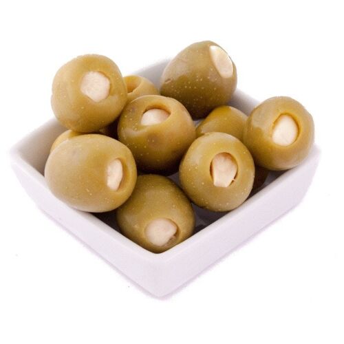 Olives Gordal farcies à l'ail 3x2,4kg