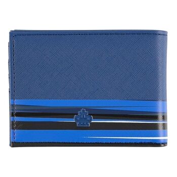 Portefeuille homme - bleu marine - rayures 3