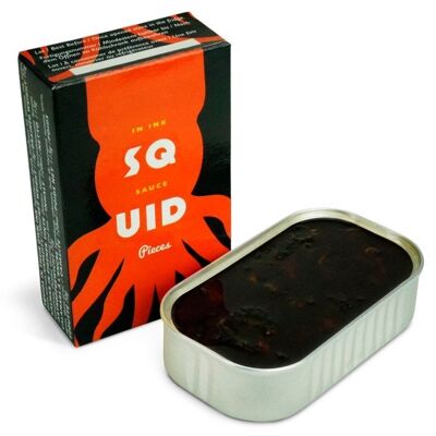 Morceaux de calamars dans leurs encres 25x120ml