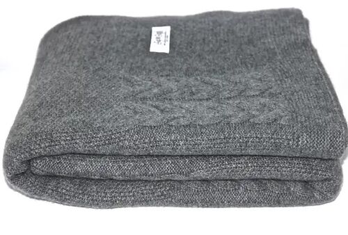 The Wish Throw - Pure Cashmere Slate