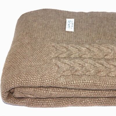 The Wish Throw - Puro Cashmere Cashmere Naturale