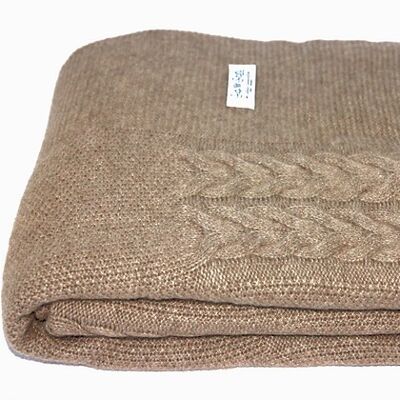 The Wish Throw - Pure Cashmere Natural Cashmere
