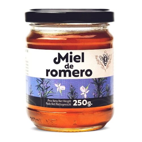 Miel de fleurs de romarin 6x250g