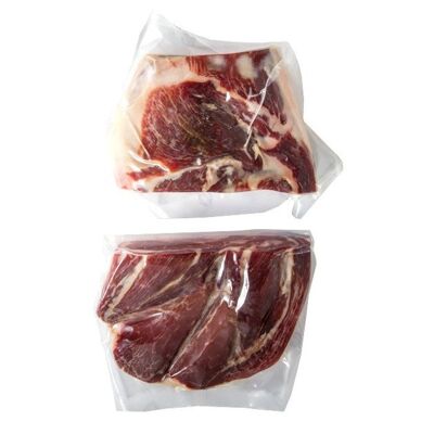 Iberico Epaule di ghianda pelé et désossé, 2 moitiés 2-2,5 kg