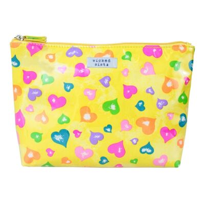 Bag Happy Hearts Medium Soft A-Line cosmetic bag bag