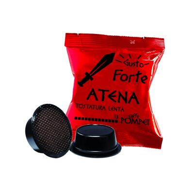 100 Cápsulas de Café compatibles con Amodomio * Atena -Gusto Forte