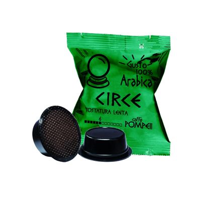 100 Amodomio * Circe -Cápsulas de café compatibles con Arábica