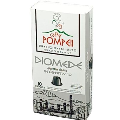 10 Capsules Café compatibles Nespresso* Diomède - Classique