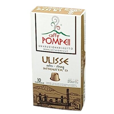 10 Capsules Café compatibles Nespresso* ULISSE - EXTRAFORT