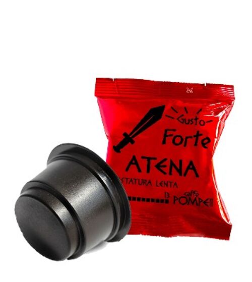 100Capsule Caffè compatibili Caffitaly* Atena -Gusto Forte