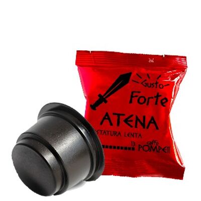 100 Caffitaly * Cápsulas de café compatibles con Atena - Sabor fuerte