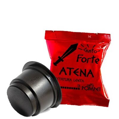 100Capsule Caffè compatibili Caffitaly* Atena -Gusto Forte