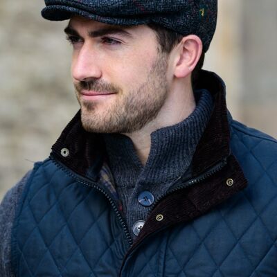 Cappellino Trinity da uomo 100% tweed 31