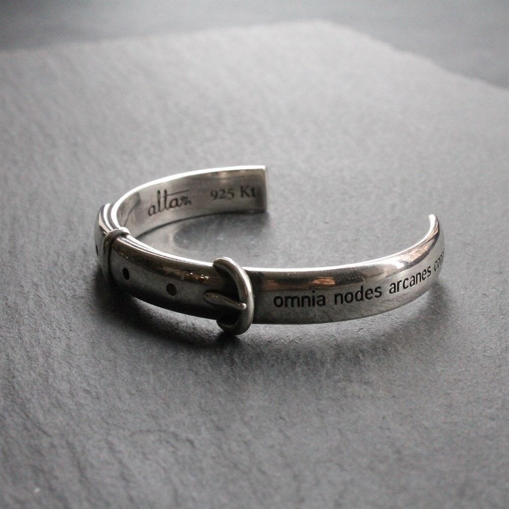 Wilde, 925 Sterling Silver Bracelet, Men Bracelet, Unisex Bracelet, Gift for Him, Collection Handmade Bracelet , SKU091