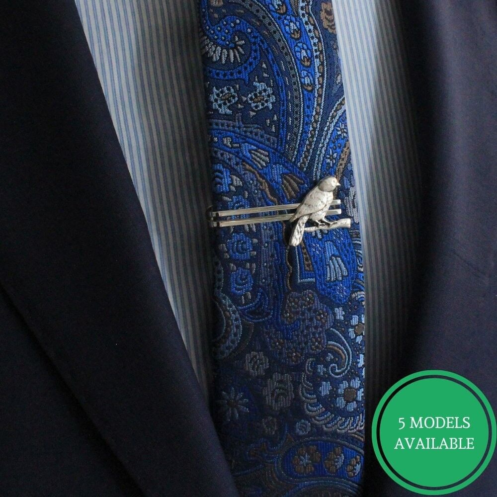 Hund, Hirsch, Vogel, Schmetterling, Biene abgebildete Krawattennadel, Krawattennadel Männer, Hochzeit Krawattennadel, Geschenk für ihn, Herren-Accessoire, Vater Papa Mann Geschenk, SKU102