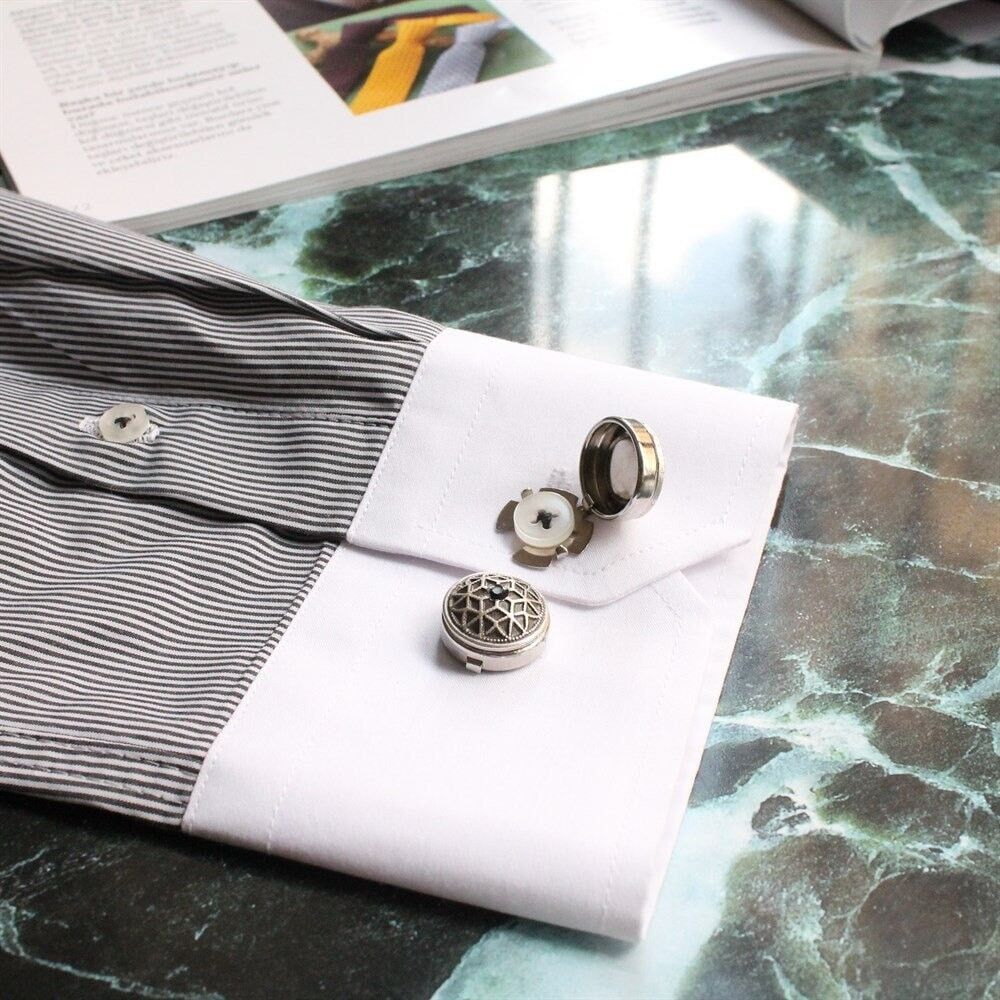 Boutons de manchette de couverture de bouton faits à la main, boutons de manchette de conception unique, cadeau de garçon d'honneur pour hommes, accessoire de mariage, cadeau d'anniversaire de papa de mari, SKU122