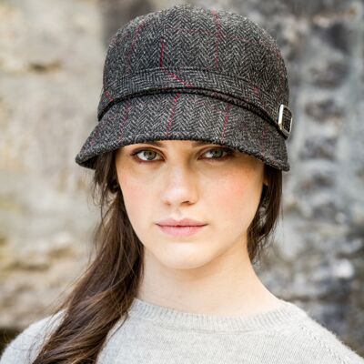 Sombrero de aleta 100% lana para mujer 31