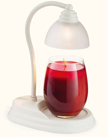 CANDLE WARMERS® AURORA lampe pour bougies parfumées blanc 2