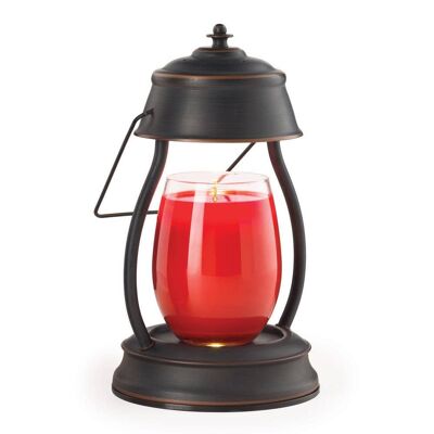 CANDLE WARMERS® HURRICANE lantern for scented candles oil rubbed