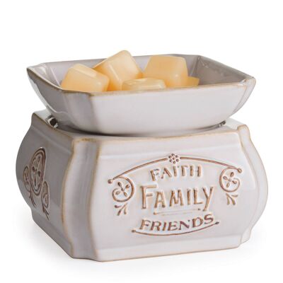 CANDLE WARMERS® FAITH FAMILY FRIENDS 2 in1 Classic fragrance lamp