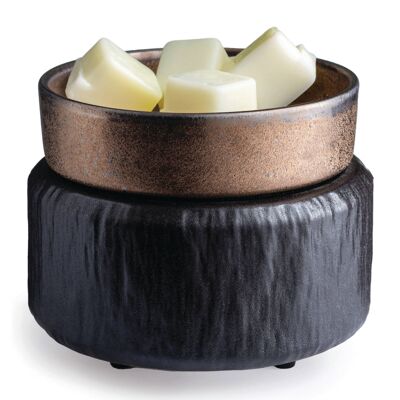 CANDLE WARMERS® PRIMITIVE BLACK 2 in1 Classic fragrance lamp