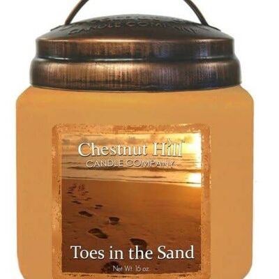 CHESTNUT HILL Candele TOES IN THE SAND candela profumata 450g