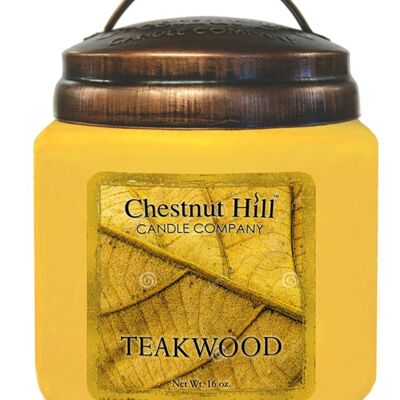 CHESTNUT HILL Candles scented candle TEAKWOOD 450g
