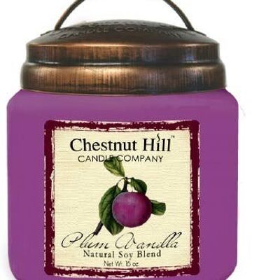 CHESTNUT HILL Candles bougie parfumée PRUNE VANILLE 450g