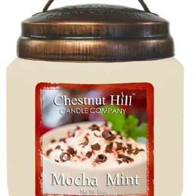 CHESTNUT HILL Candles vela perfumada MOCHA MENTA 450g