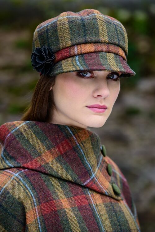 Ladies 100% Wool Newsboy Cap 321