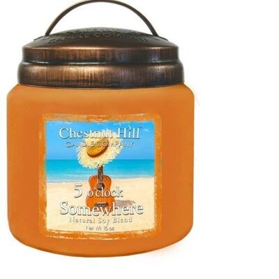 CHESTNUT HILL Candles  Duftkerze 5 O`CLOCK SOMEWHERE 450g