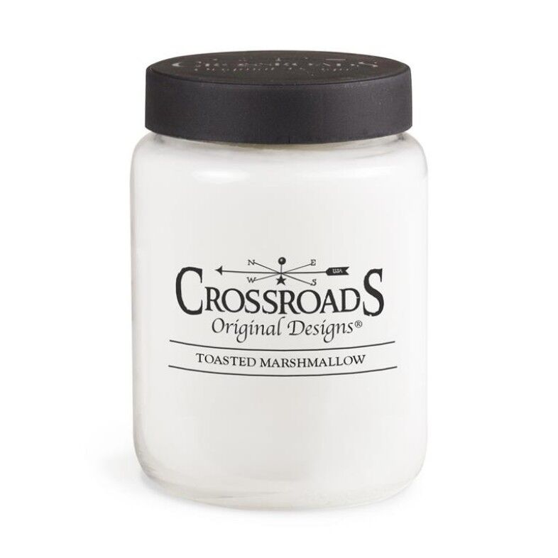 CROSSROADS CANDLE 2 Docht Duftkerze TOASTED MARSHMALLOW 737g