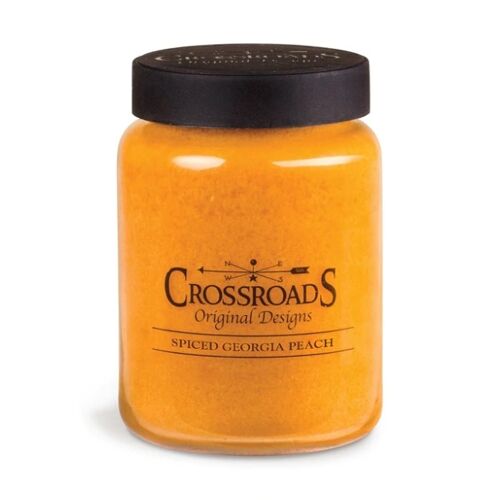 CROSSROADS CANDLE 2 Docht Duftkerze SPICED GEORGIA PEACH 737