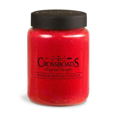 CROSSROADS CANDLE 2 wick scented candle POMEGRANATE VANILLA 737g