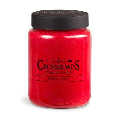 CROSSROADS CANDLE 2 wick scented candle FRESH APPLE 737g