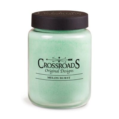 CROSSROADS CANDLE 2 wick scented candle MELON BURST 737g