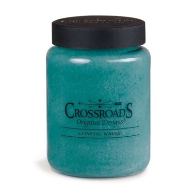CROSSROADS CANDLE 2 wick scented candle COASTAL WAVES 737g