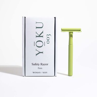 YOKU Safety Razor in Fern