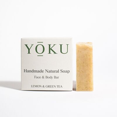 Barra Facial y Corporal de Limón y Té Verde YOKU