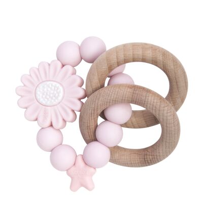 Petal Rattle Ring - Pink