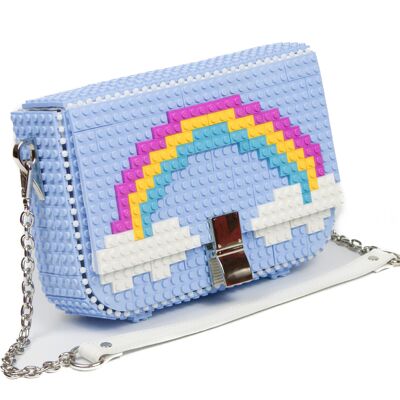 Rainbow clip bag