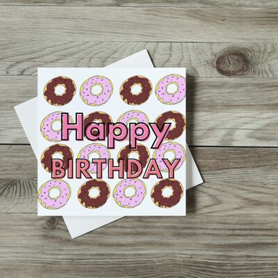 Alles Gute zum Geburtstag Donuts