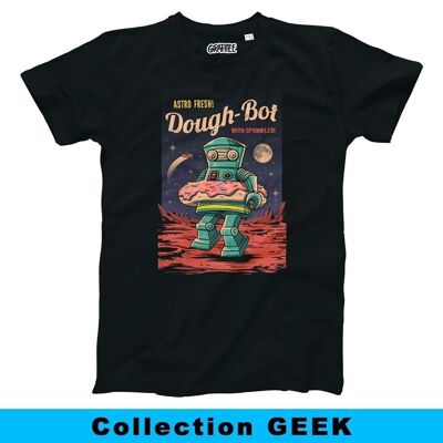 T-shirt Dough Bot - Tema robot e cibo - Maglietta unisex