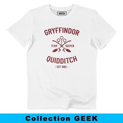 T-shirt Gryffindor Team Keeper - Logo Equipe Quidditch Harry Potter
